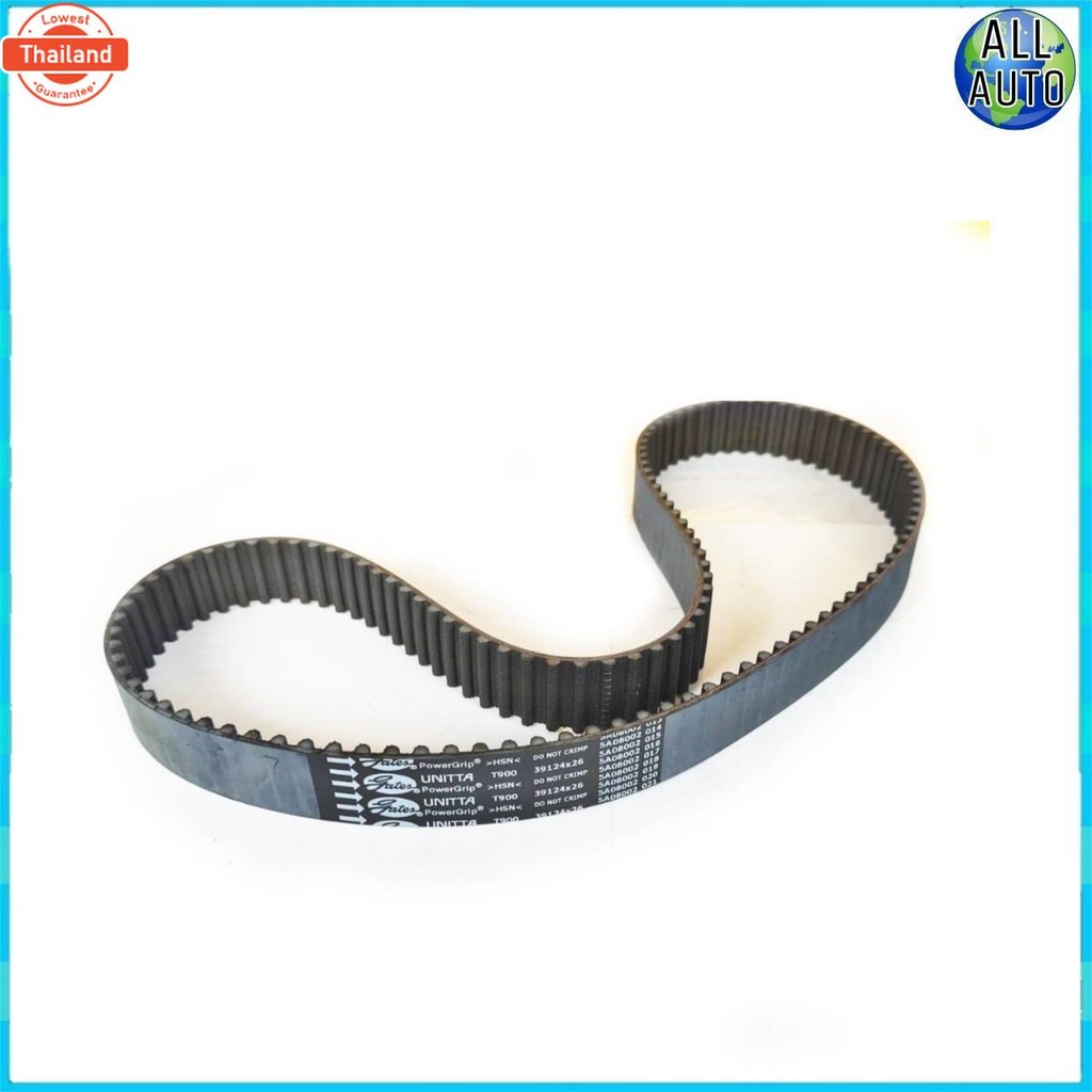 สายพานราวลิ้น / สายพานไทม์มิ่ง เครื่อง 4EFE 124Y26 ยี่ห้อ Gates กล่องแดง  T-900