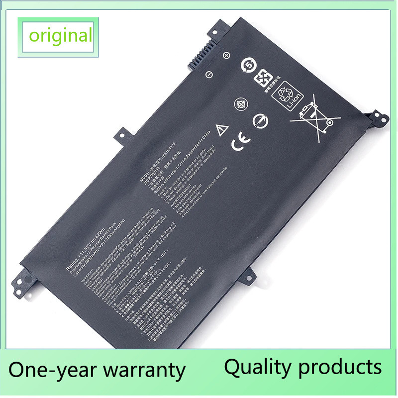 ของแท้ แบตเตอรี่  B31N1732 FX571L, FXF571G สำหรับ Asus A571G, F571G, FX571G, VivoBook K571G, K571L, 