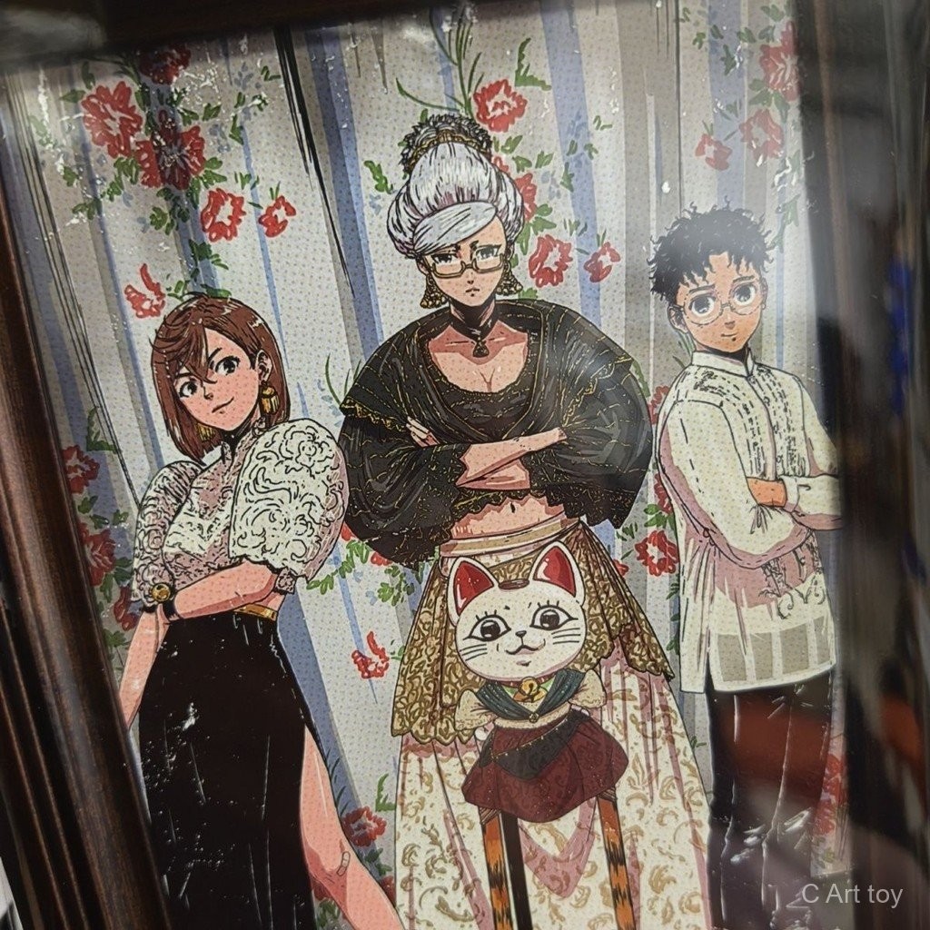 【พร้อมส่ง】dandadan figure ฟิกเกอร์ เสื้อ cosbi dandadan turbo granny โมเดล มังงะ พวงกุญแจ jiji cat พ