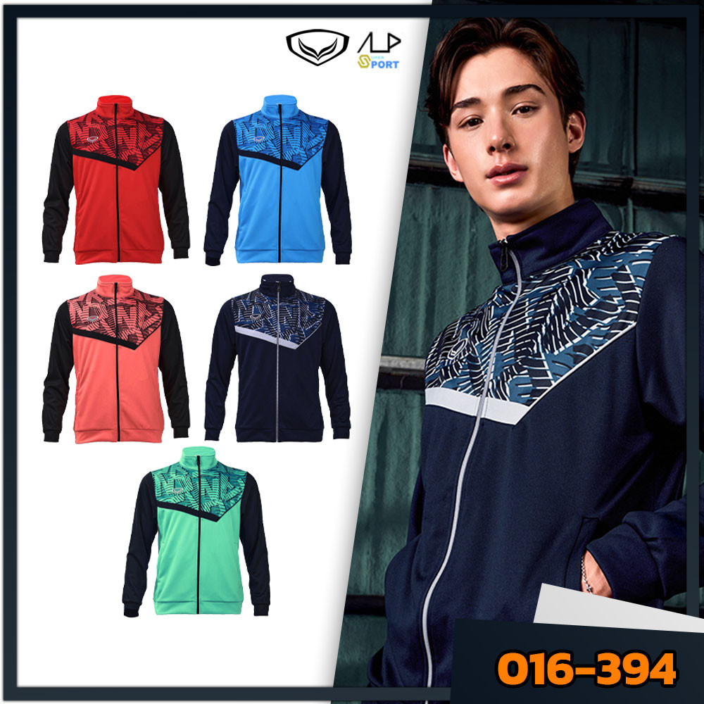 💥ลดโหดเหมือนโกรธใคร!💥GRAND SPORT เสื้อวอร์มพิมพ์หน้าอก รหัส 016394 100 โพลีเอสเตอร์ แท้ 100
