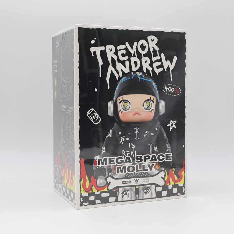 POP MART MEGA COLLECTIONS MEGA SPACE MOLLY 400% Trevor Andrew2.0