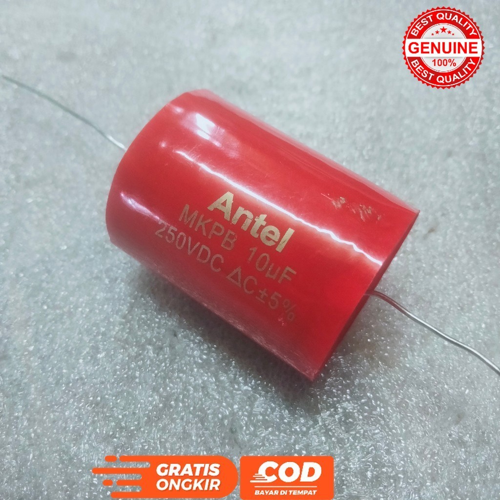 MKBP 10UF 250V AUDIOPILLER 10 UF 250 VOLT ANTEL ยี่ห้อ