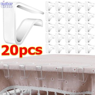 คลิปหนีบผ้าปูโต๊ะใส / ที่แขวนผ้าปูโต๊ะพลาสติก / ที่หนีบโต๊ะก…