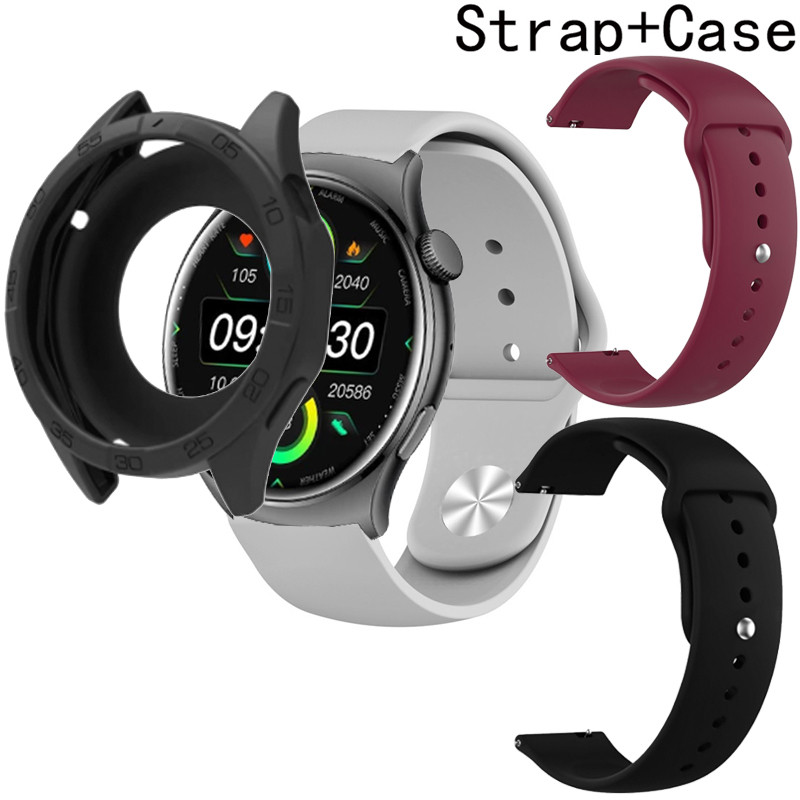 สําหรับ GOOJODOQ FB039 FB027 สายคล้อง Soft Sport สายรัดข้อมือซิลิโคนสําหรับ GOOJODOQ FB039 FB027 ฝาค