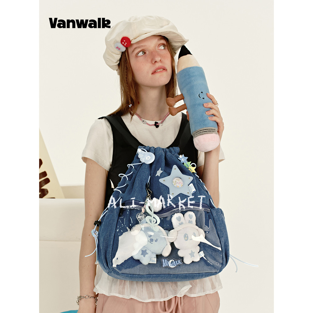 VANWALK Handbag Series Travel Large Capacity Backpack กระเป๋าเป้ผู้หญิง Itabag