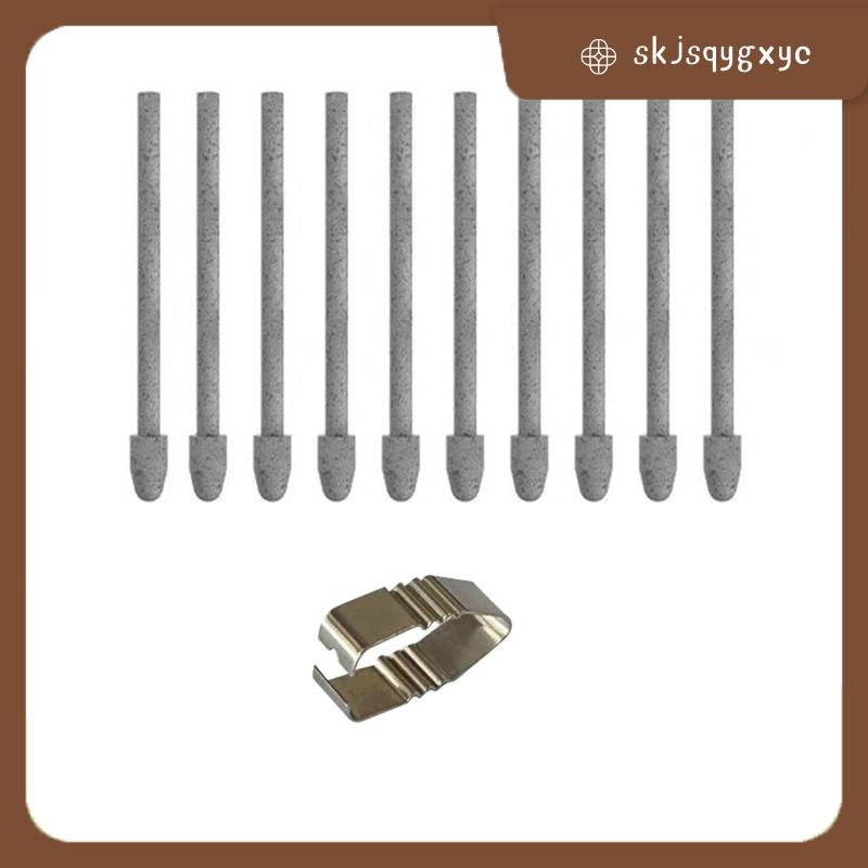 skjsqygxycFelt Nibs เปลี่ยนปากกาเคล็ดลับ 10PCS สําหรับ PW517 PW515 PW110 กราฟิกปากกา Stylus