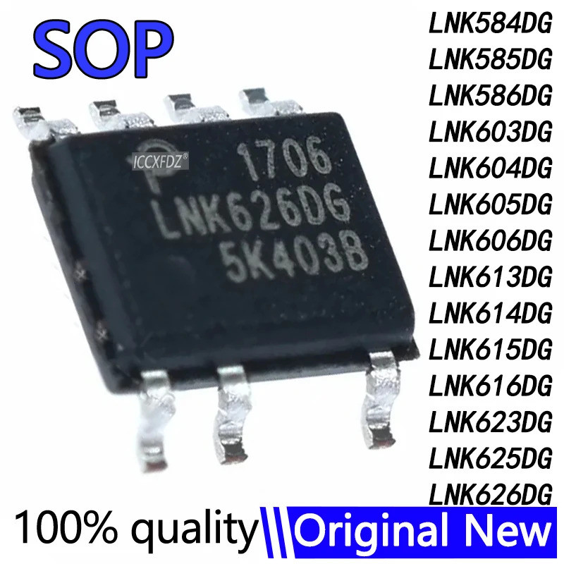 5PCS LNK584DG LNK585DG LNK586DG LNK603DG LNK604DG LNK605DG LNK606DG LNK613DG LNK614DG LNK615DG LNK61