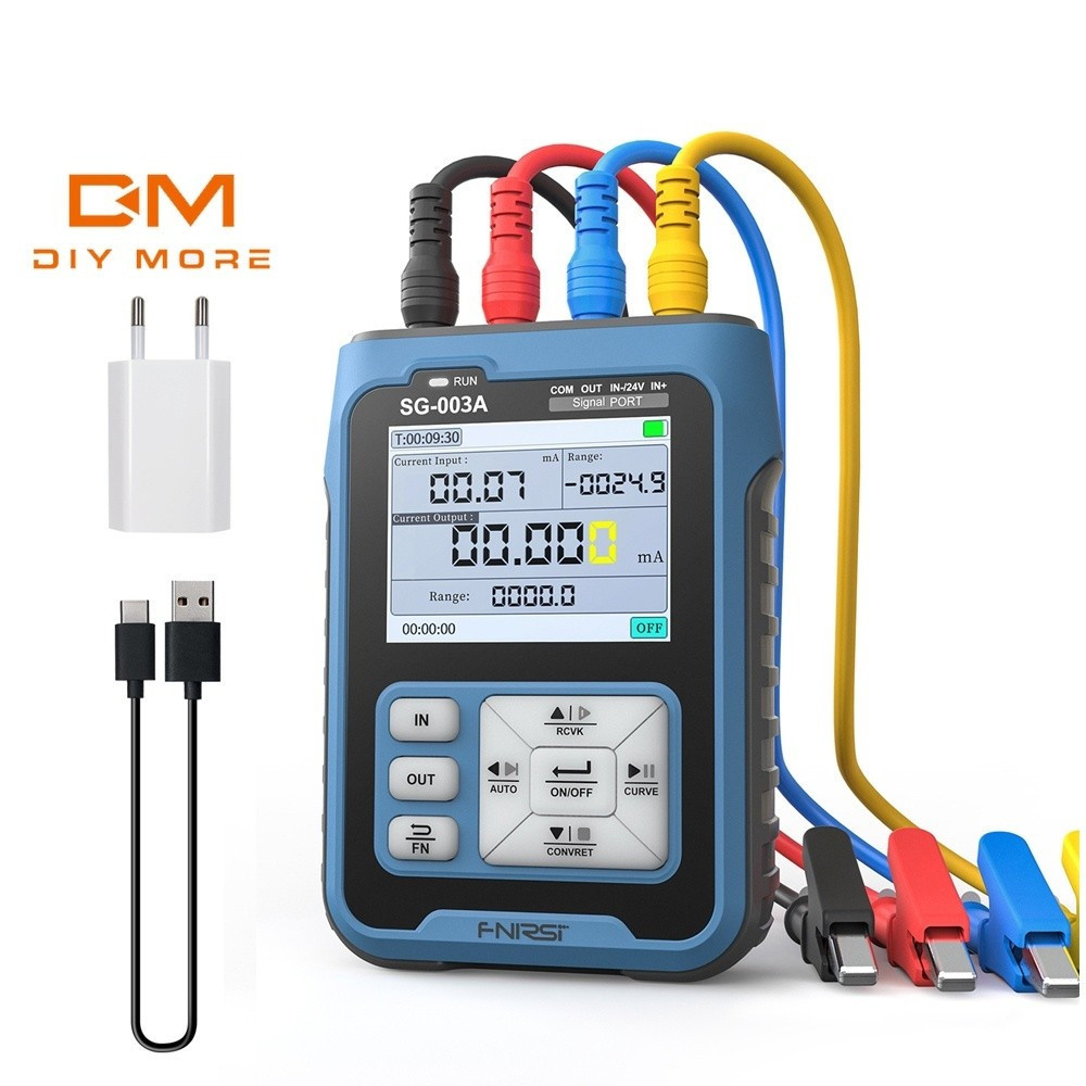 DIYMORE FNIRSI SG003A เครื่องกําเนิดสัญญาณมัลติฟังก์ชั่น 420ma แรงดันไฟฟ้าและกระแสกระบวนการอะนาล็อก 