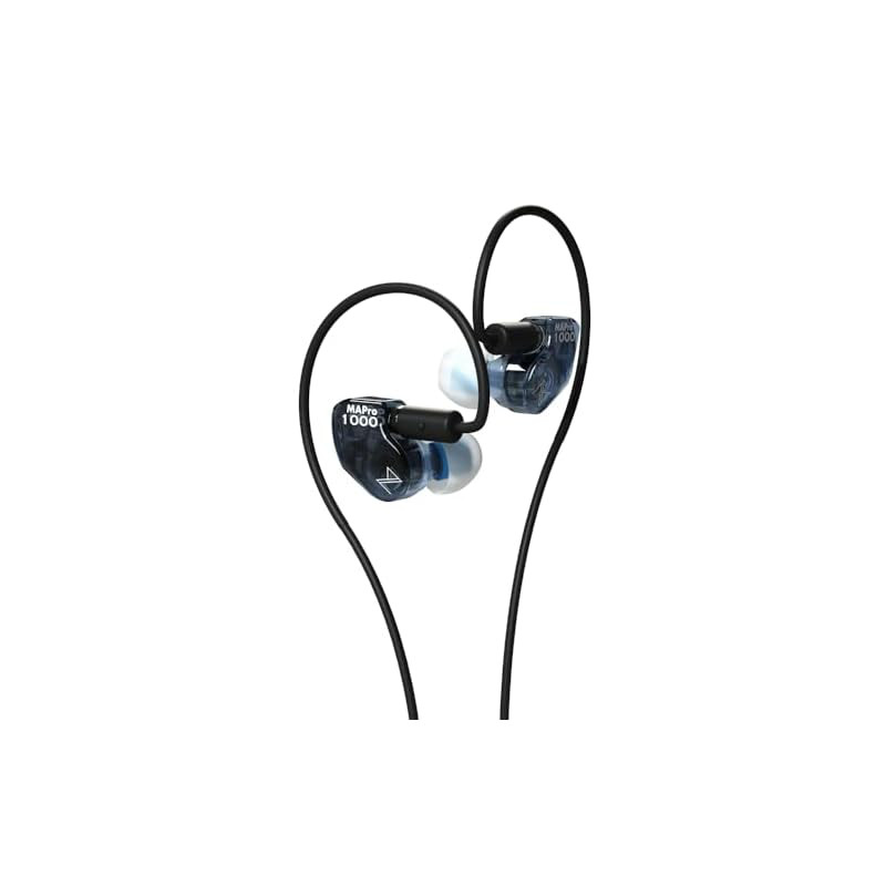 Maestraudio MAPro1000 Garal Blue [Earphones equipped with a 10mm Graphene Dynamic Driver & 5.8mm Cer