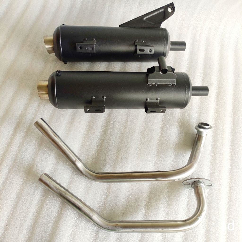 1 ชุด Tambutso Muffler ท่อสําหรับ Mio Sporty Mio i 125 M3 Mio Soul i 125 Mio GT Gravis Mio Soulty Be