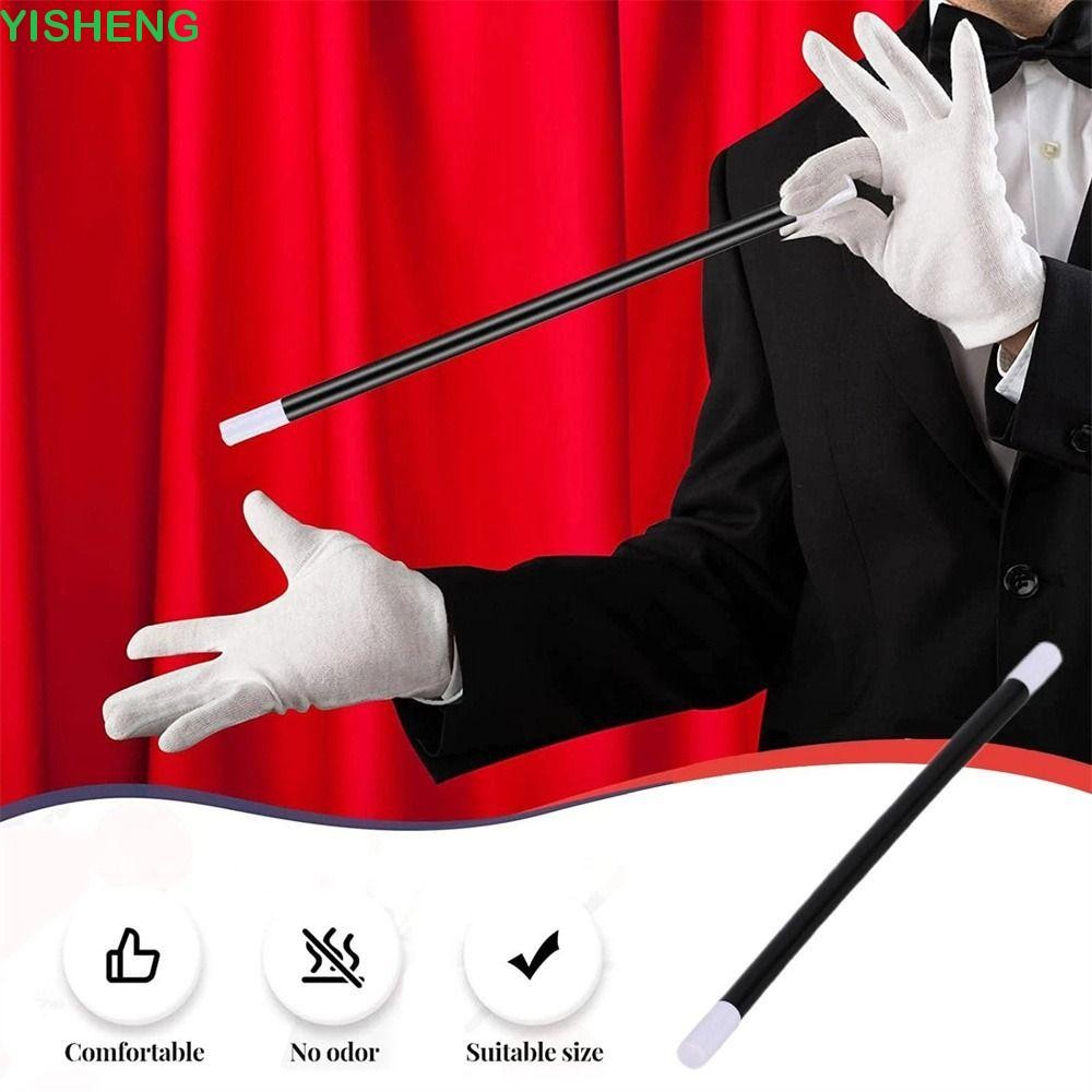 YISHENG Magic Stick Magicians Professional สําหรับผู้เริ่มต้นง่ายต่อการเรียนรู้เทคนิคมายากลถนนระยะใก