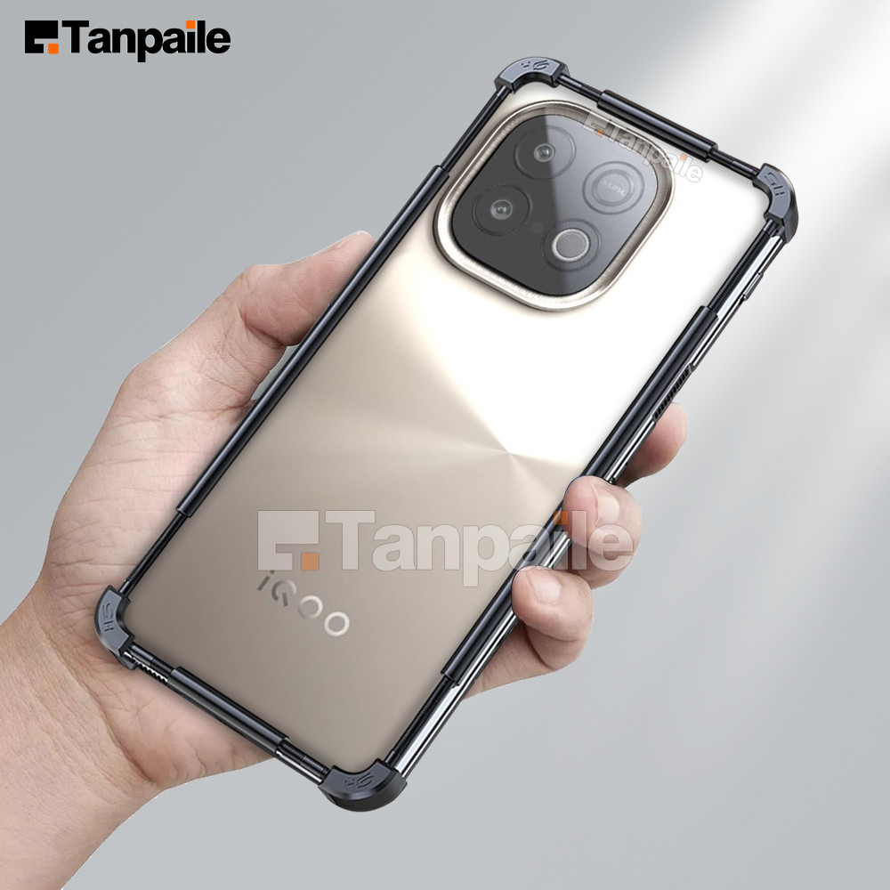 กันชนโลหะสําหรับ VIVO iQOO Z10 Turbao Pro กรณีล็อคกรอบสําหรับ iQOO Z9 Turbao Pro Z10 Lite Z10X Z9X Z
