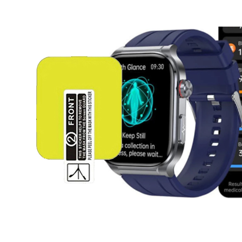 Hcare Plus5 ฟิล์มป้องกันหน้าจอสําหรับ Hcare Plus5 ฝาครอบนาฬิกากันน้ําไม่ใช่แก้ว TPU ไฮดรอลิก