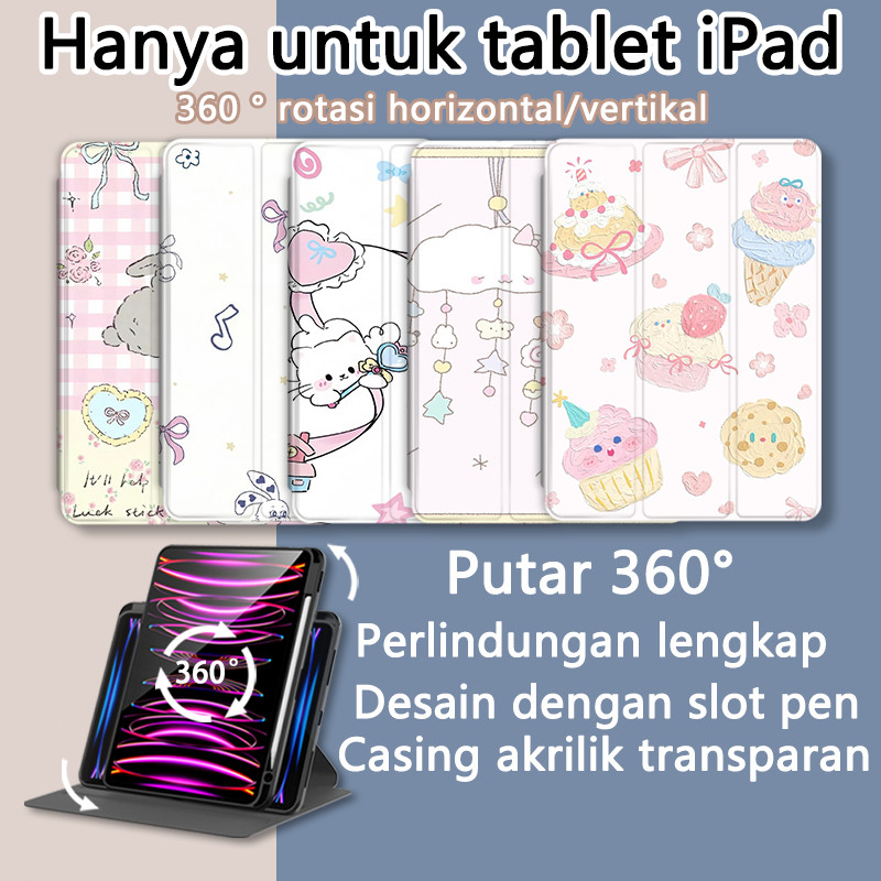 360° เคสทรงกลมสําหรับ iPad air 7 6 iPad 2020/21/22-Pro 11 นิ้วเคส iPad 7 iPad 8 iPad 9 iPad Pro11 M1