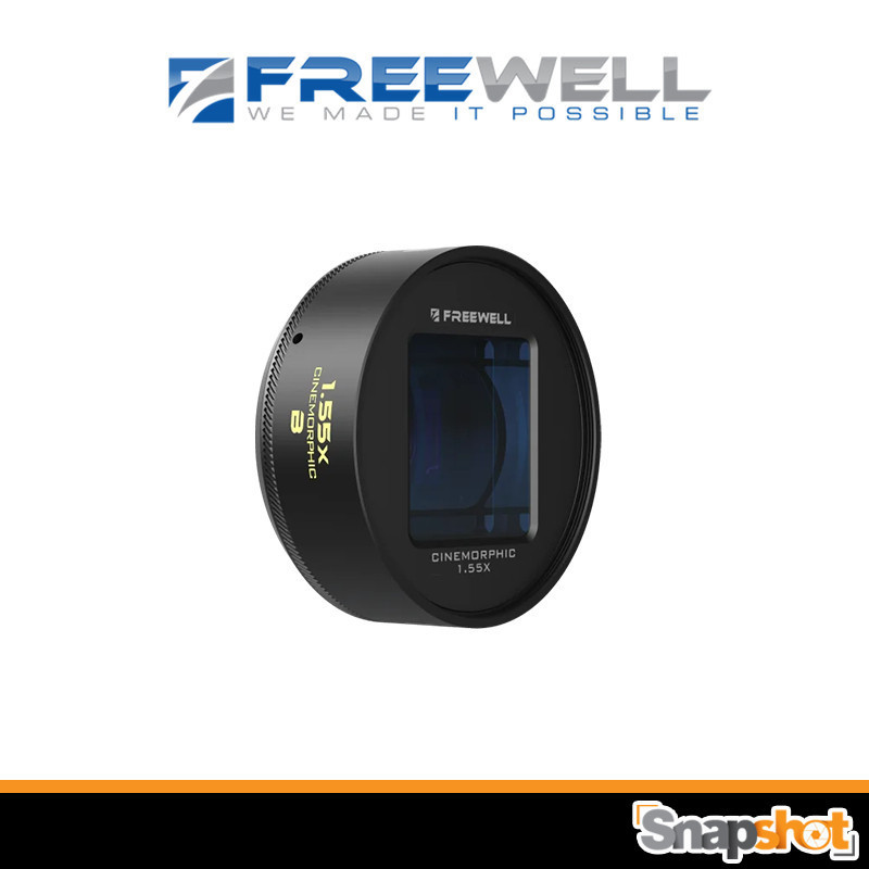 FREEWELL 1.55X เลนส์ ANAMORPHIC สีฟ้า มีเมาท์ 17MM [FWSH17BLU55]HT99 WY22
