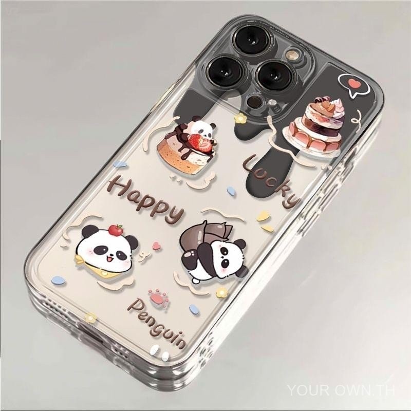 เคสโทรศัพท์เงินชุบด้วยไฟฟ้า Feather เข้ากันได้กับการออกแบบ Angel Eye Silver Cheese Panda Pattern iPh