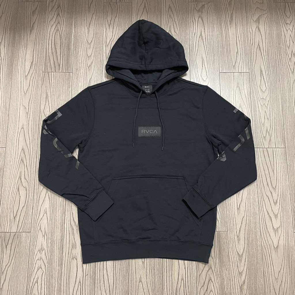 RVCA ฮู้ดดี้สกรีนลายสำหรับผู้ชายและผู้หญิง เสื้อกันหนาวคุณภาพสูง