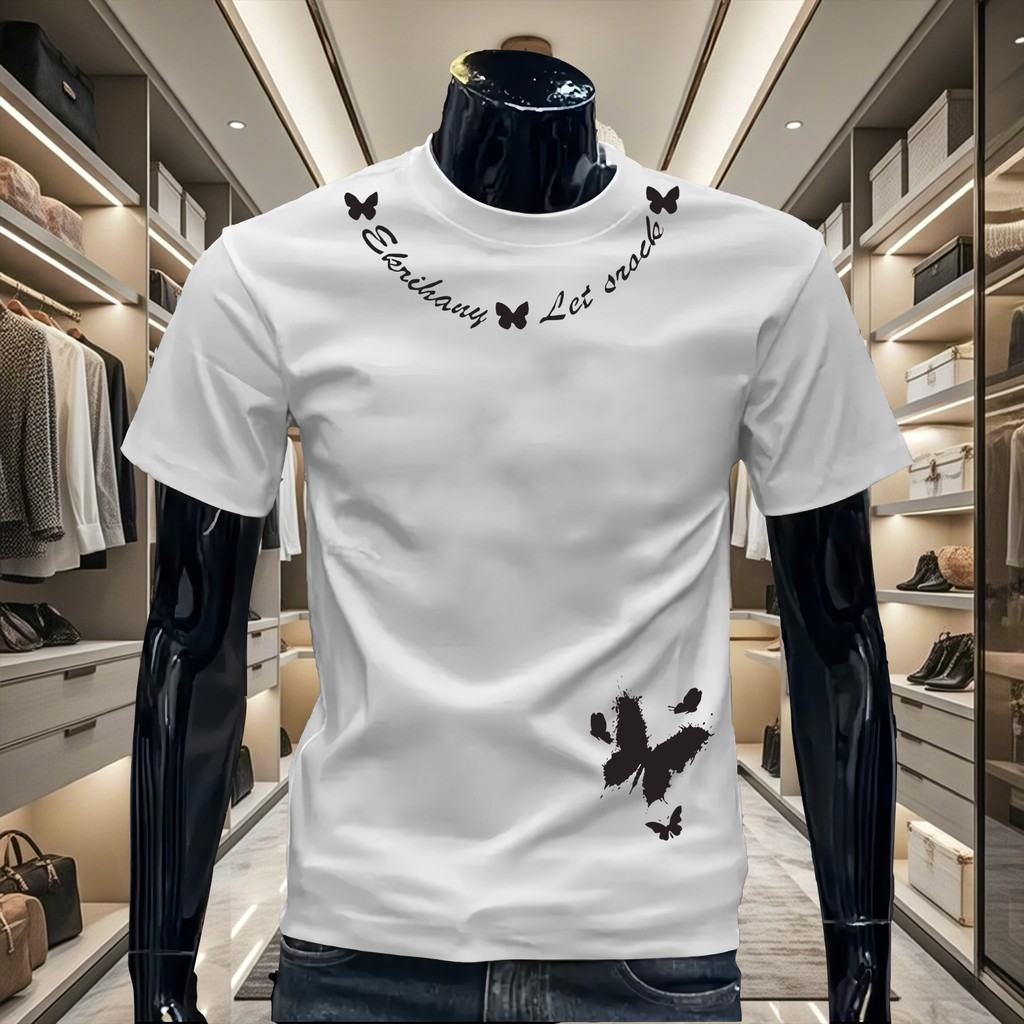 2025 NEW 2025P17 (Pure Cotton 230g) D2512 Black/White/Colorful M-5XL new23 H9GH