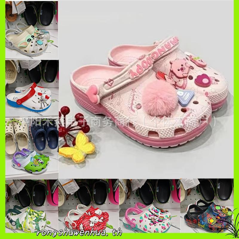 Cossรองเท้าคอสคิดส์ รองเท้าแตะเด็ก เด็กผู้หญิง เด็กผู้ชายสําหรับผู้ชายและผู้หญิง รองเท้า ไม่จํากัดเพ