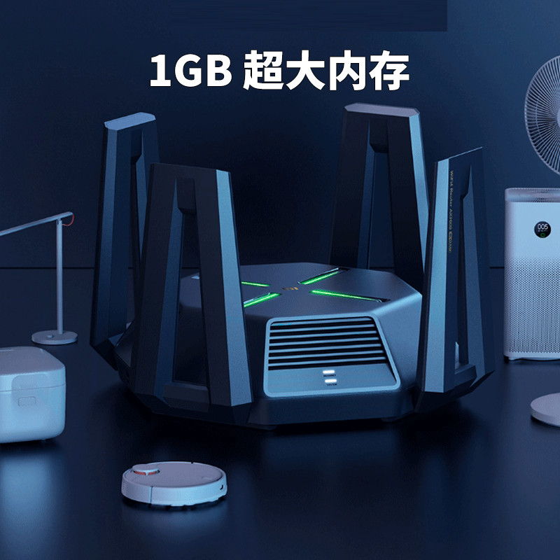 Xiaomi Router AX9000 ครัวเรือน Gigabit พอร์ต 5G Tri-Band อัตราไร้สาย wifi6 อพาร์ทเมนต์ขนาดใหญ่ผ่าน W