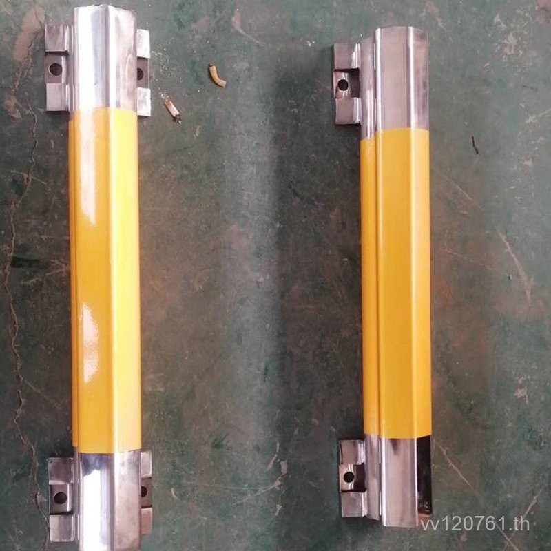 ที่จอดรถ Locator Blocker รถ Blocker Stopper ท่อเหล็กสแตนเลส Limiter ล้อ 1UPS