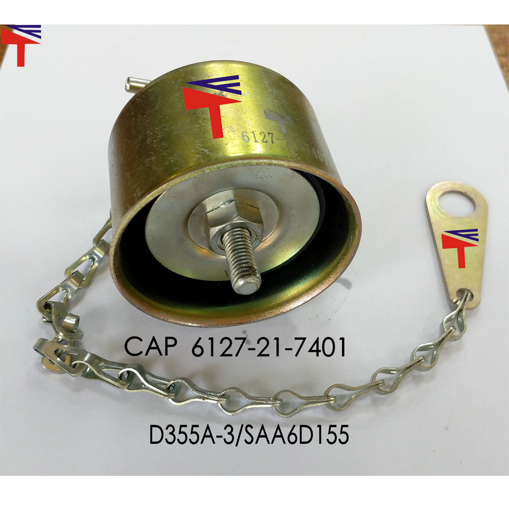 6127-21-7401 การใช้พอร์ตสําหรับ D355A-3/6D155 07025-00100 การใช้พอร์ตหมวก