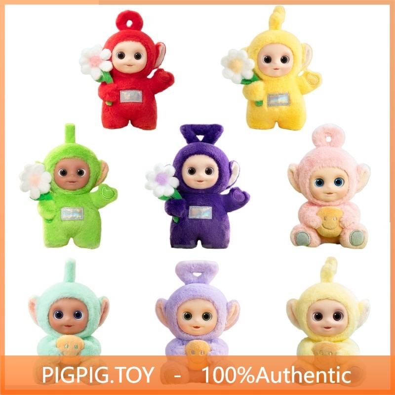 POPMART POPMART Teletubbies Series < Say Hello} กล่องปริศนาจี้ตุ๊กตา