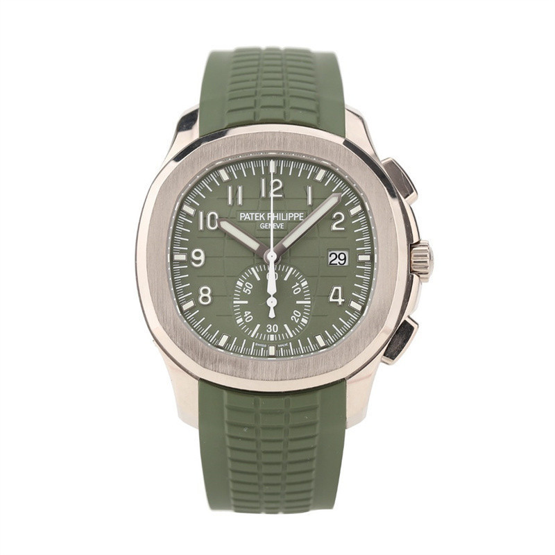 Philippe Philippe/Patek Philippe Grenade AQUANAUT Series นาฬิกาผู้ชาย Mechanical Watch ผู้ชาย 5968G-