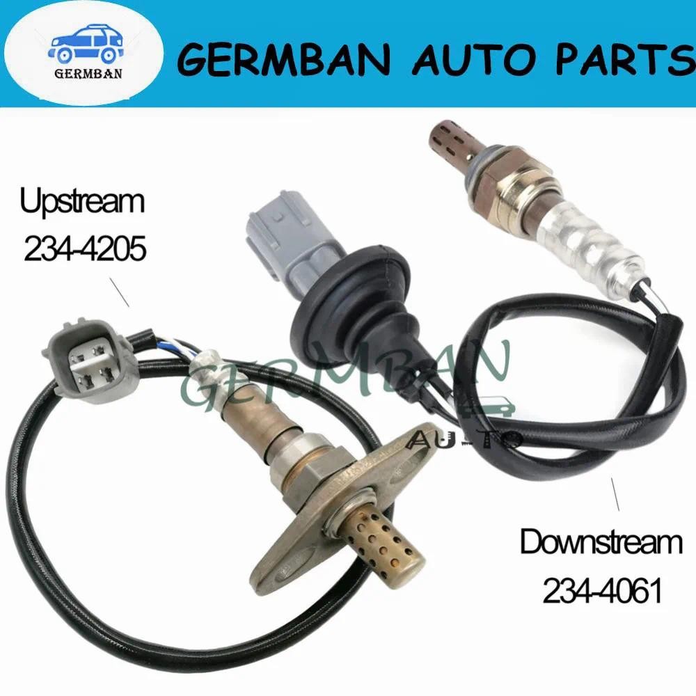 234-4205 234-4061 2PCS Up + Downstream เซนเซอร์ออกซิเจนสําหรับToyota Corolla T100 4Runner Pickup Che