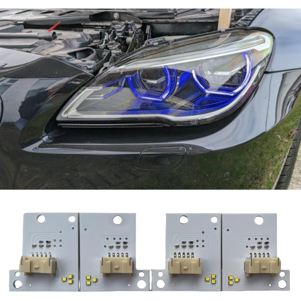 CSL สีเหลือง DRL ชิปสําหรับ 2016-2019 B-MW 6 Series M6 F06 F12 F13 LCI ไฟหน้า, 63117394901, 63117394