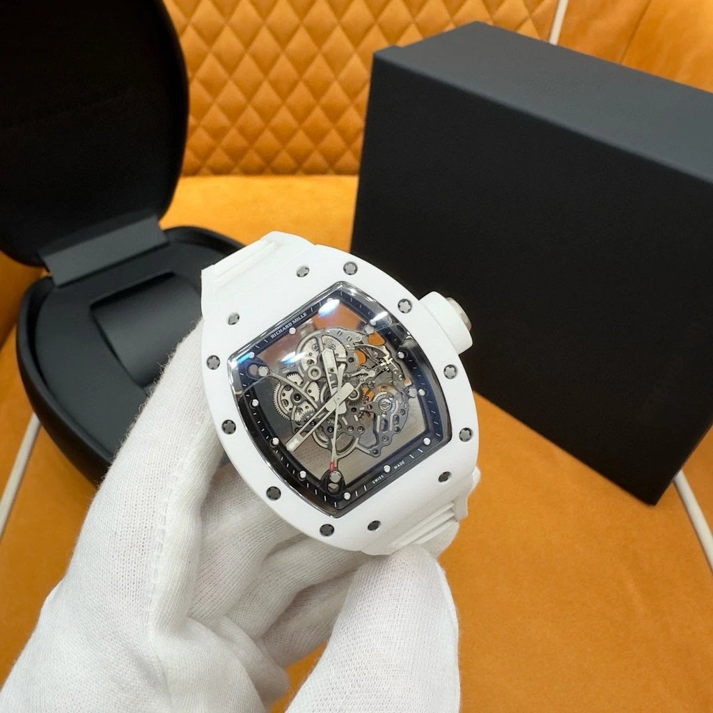 [สั่งส่งออก] Richard Miller RM055 นาฬิกาเซรามิกสีขาว
