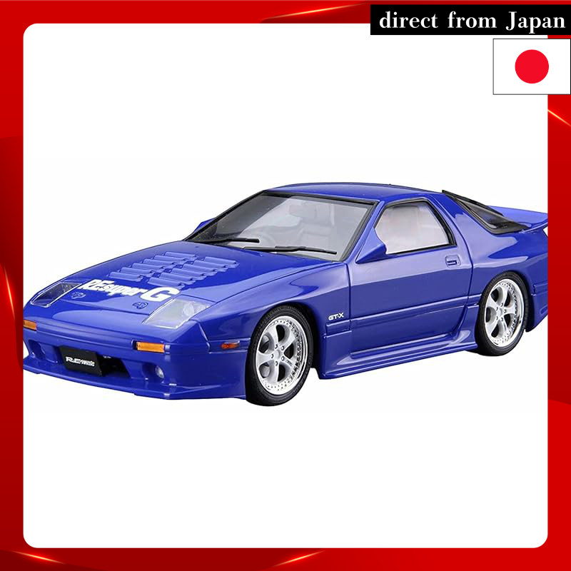 Aoshima Bunka Kyozai 1/24 The Tuned Car Series No. 58 Mazda RE Amemiya FC3S RX-7 1989 Plastic Model 
