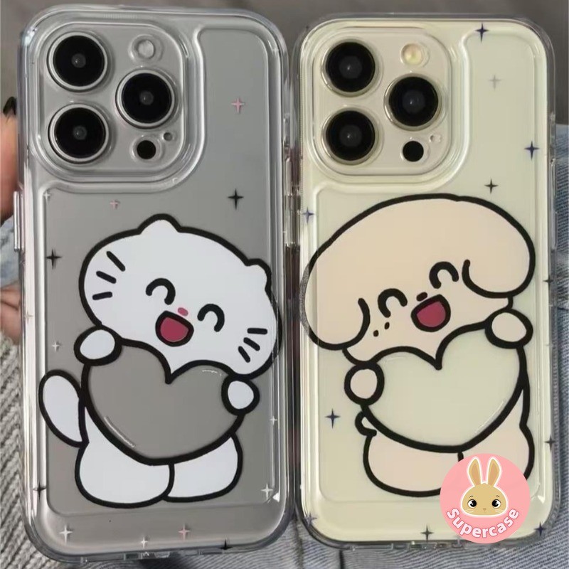 น่ารักการ์ตูน Cat Love เคสโทรศัพท์สําหรับ Realme GT7 GT7T GT6 GT6T GT5 GT3 240W GT2 GT Neo 7 7X 6 5 