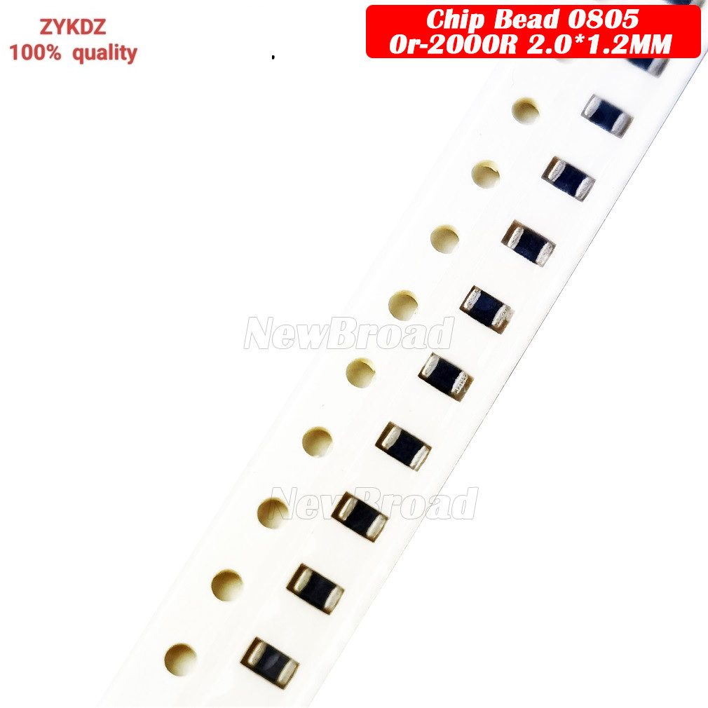 100PCS ชิปลูกปัด 08805 FB 0R 5R 7R 10R 11R 15R 17R 19R 20R 22R 26R 30R 31R 33R 50R 100R 1000R 2000R 