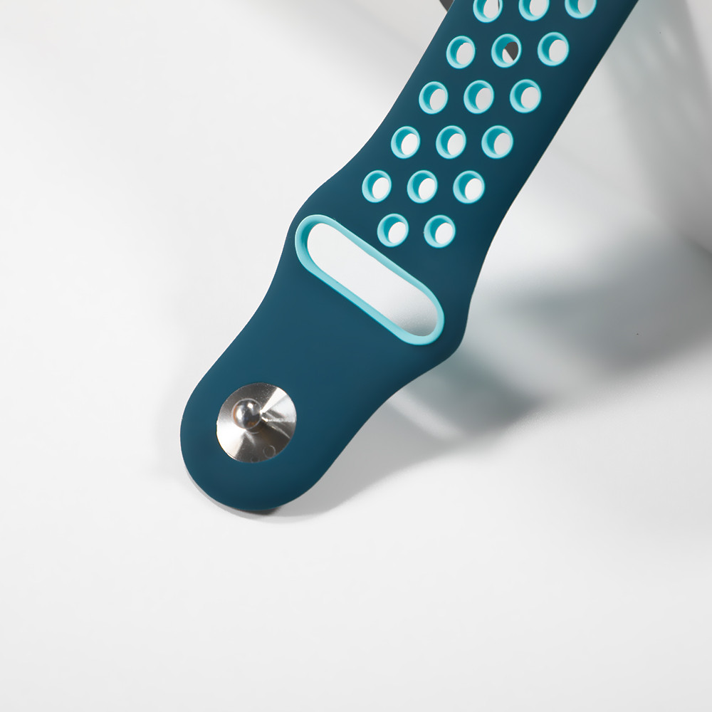 สายซิลิโคนกีฬา สายรัดข้อมือเปลี่ยน for IWatch Ultra 3 2 49mm Smartwatch Series 11 10 9 8 7 6 46 45 44 42 41 40mm - รูปที่ 5