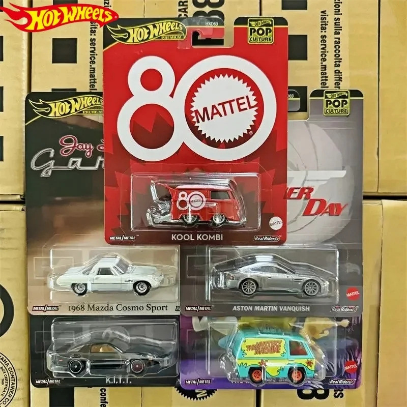 Mattel Hot Wheels Hdx63 2025 Pop Culture 1/64 1968 Cosmo Sport Kool รถสะสมของเล่น Diecast ยานพาหนะสํ