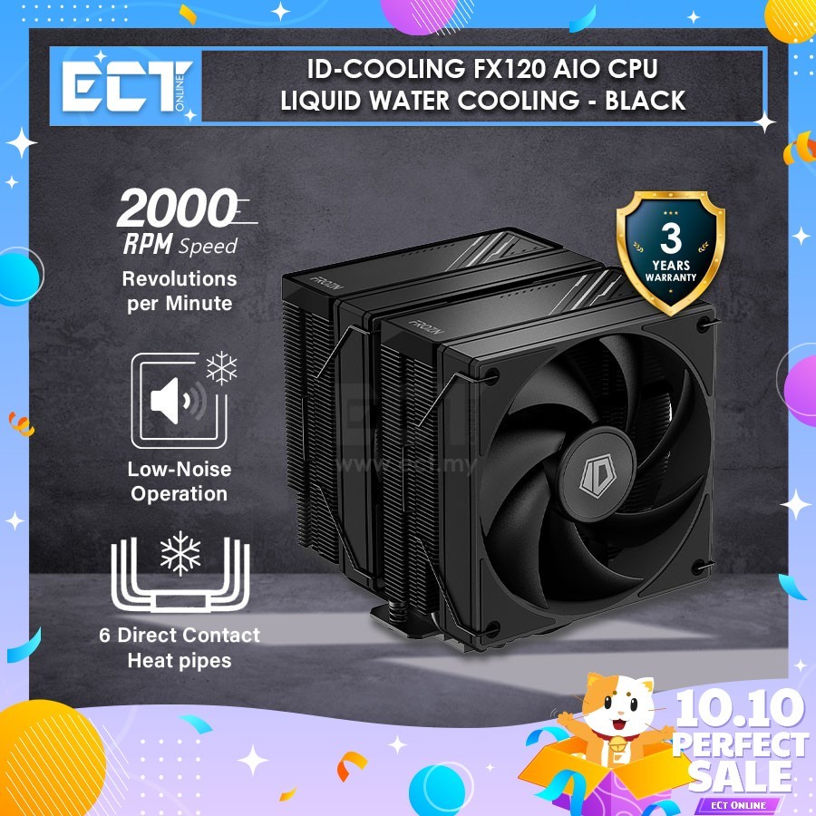 ID-Cooling Frozn A620 Air Cooler - สีดํา