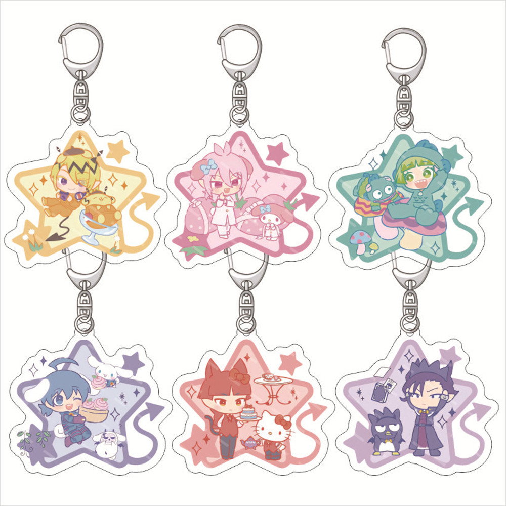 อะนิเมะยินดีต้อนรับสู่ Demon-School Iruma-kun พวงกุญแจรูป Suzuki Iruma Valac Clara Key Chain พวงกุญแ