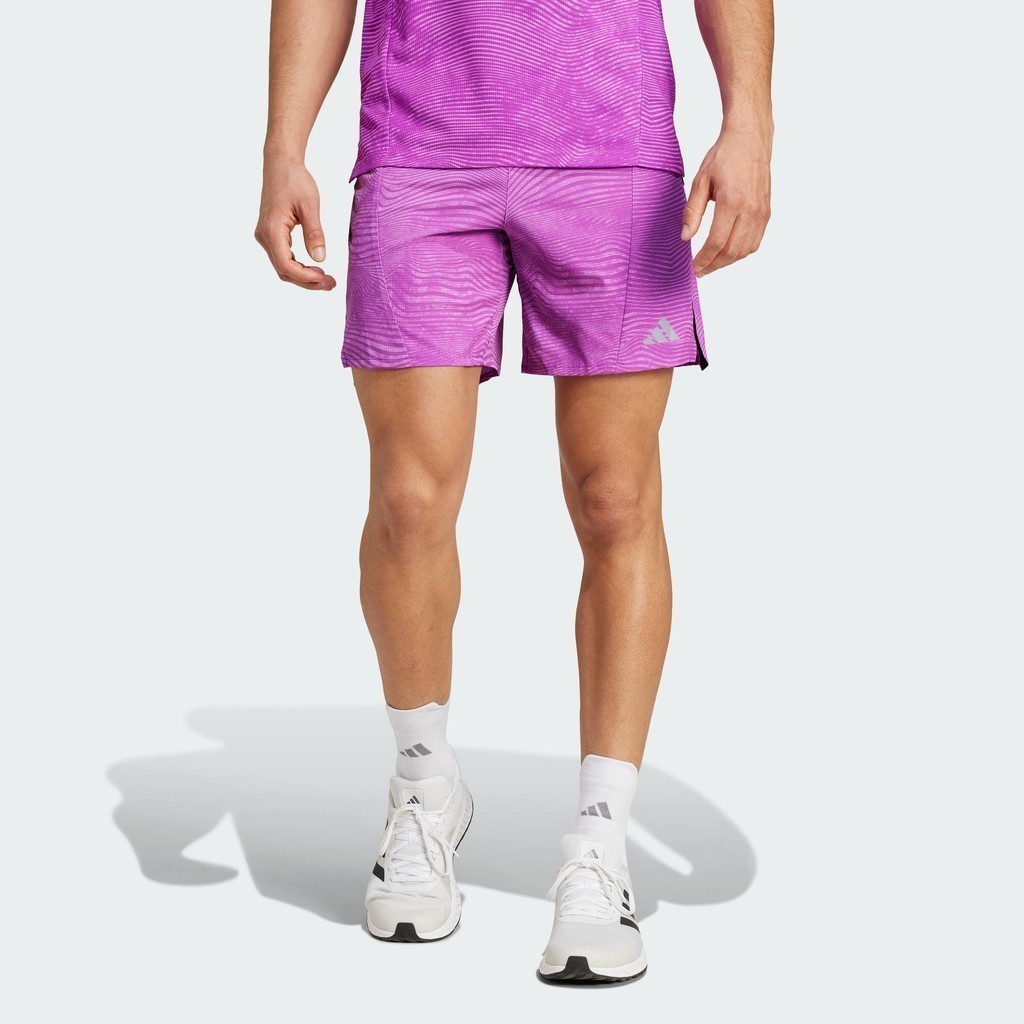 adidas Gym & Training Designed for Training HEAT.RDY HIIT Training Shorts Men Purple IX9041