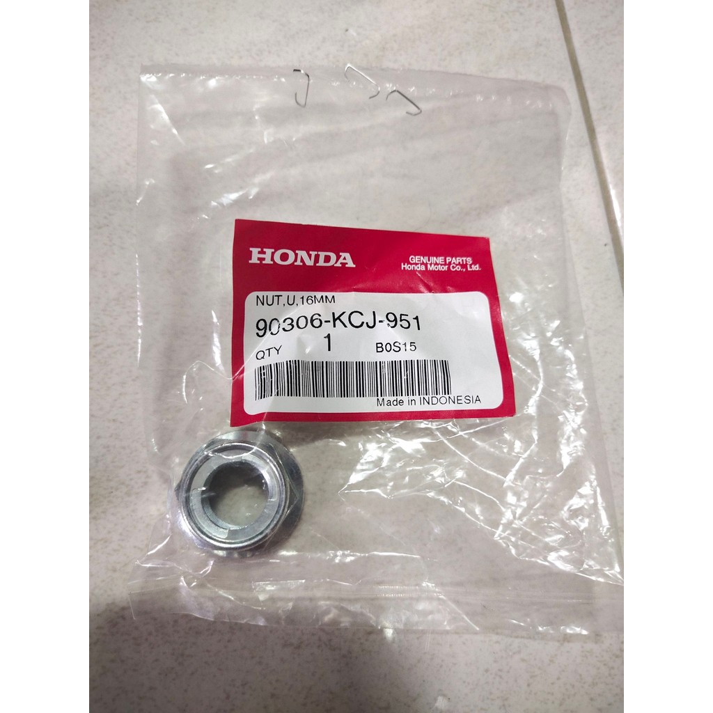 เพลาล้อหลัง แกนล้อหลัง crf250l crf250rally /น็อตตัวเมีย เอร์24 รูเกลียว 16มิล ใส่รถ crf250 crf300 cb