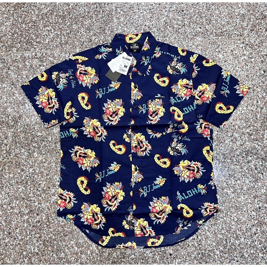 BJ Jeans  เชิ้ตชาย ผ้านุ่มบางเบาใส่สบาย  ของแท้