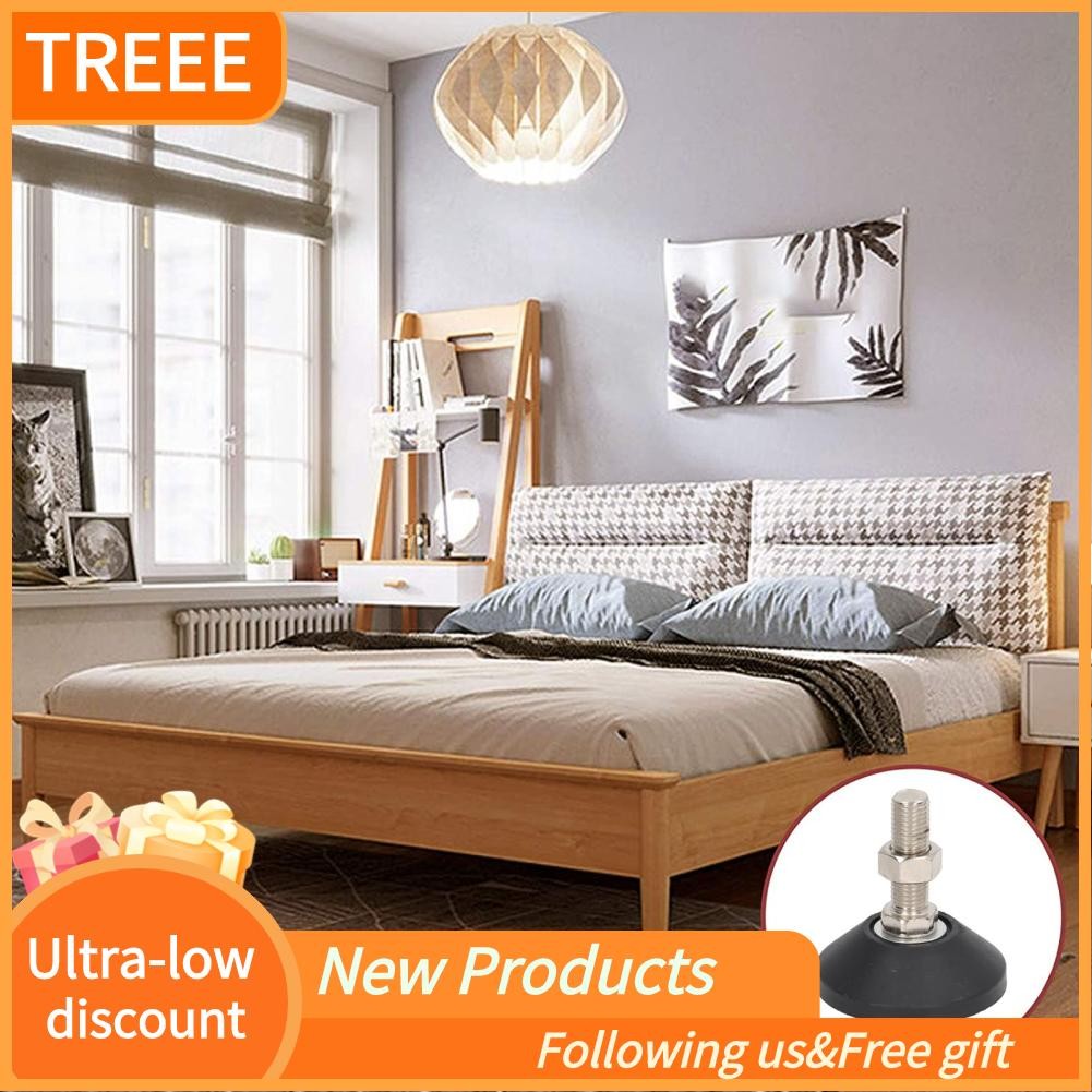 Treee Treee Hyuduo ขาเฟอร์นิเจอร์ปรับระดับได้รองรับ 1320LBs T Nut Kit 3/8 16 ด้ายฐานขนาดใหญ่พร้อมแผ่