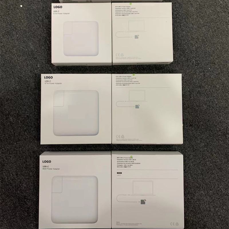 เหมาะสําหรับ Macbook Power Adapter 61W Notebook 67W Charger 96W Power 87W Plug