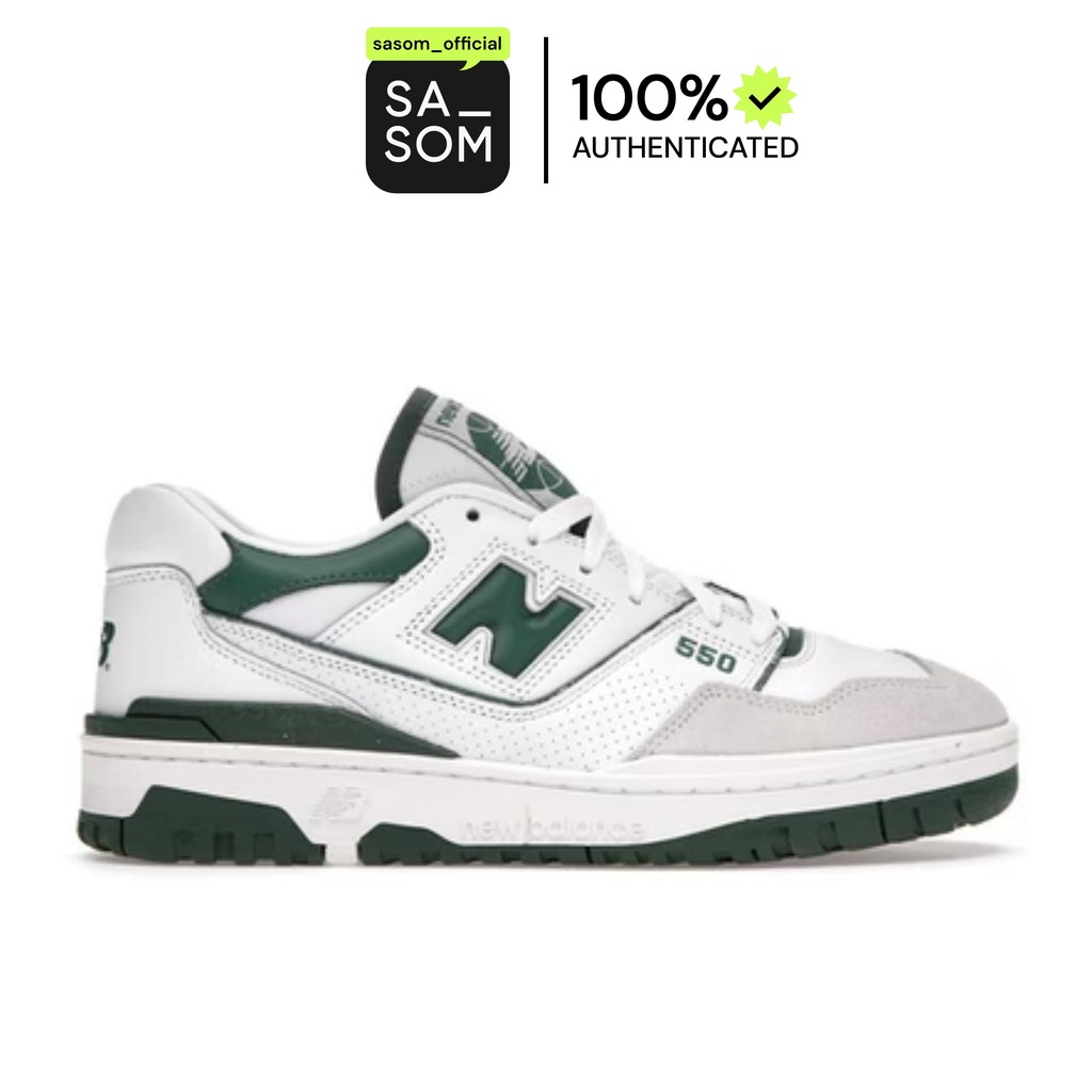 New Balance 550 White Green | ของแท้ ตรวจสอบโดย SASOM