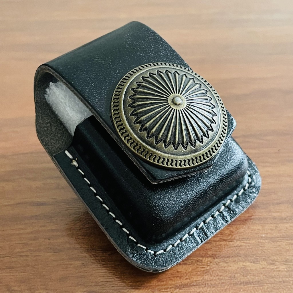 ซองหนังสำหรับไฟแช็คน้ำมันก๊าด หนังแท้ ทำมือ ปรับแต่งได้ ซองหนังสำหรับไฟแช็คน้ำมัน Zorro ZORRO - รูปที่ 4