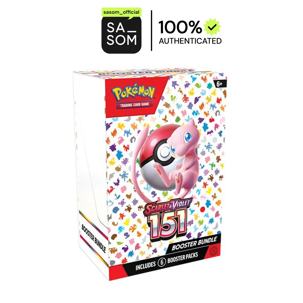 Pokemon Card Game [EN Ver.] Scarlet & Violet 151 Booster Bundle | ของแท้ ตรวจสอบโดย SASOM