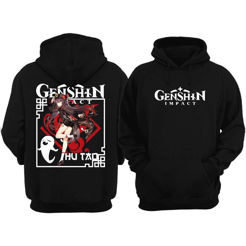 HOODIE ANIME HU TOO GENSHIN IMPACT 07GIHD COOL ANIME SWETER ราคาถูก
