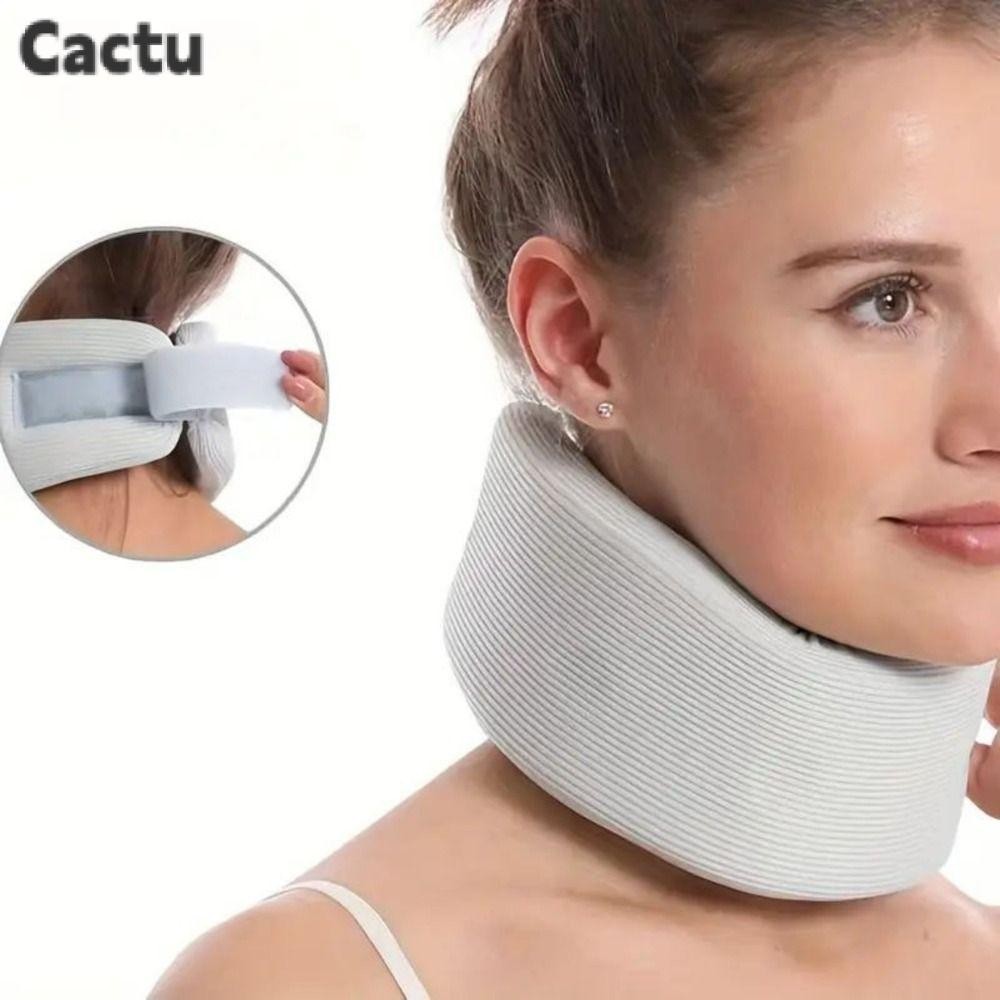 CACTU อุปกรณ์ป้องกันคอ, อุปกรณ์พยุงคอระบายอากาศ M/L, การแก้ไขลายของ Forward Lean Good Sleeping ฟองน้