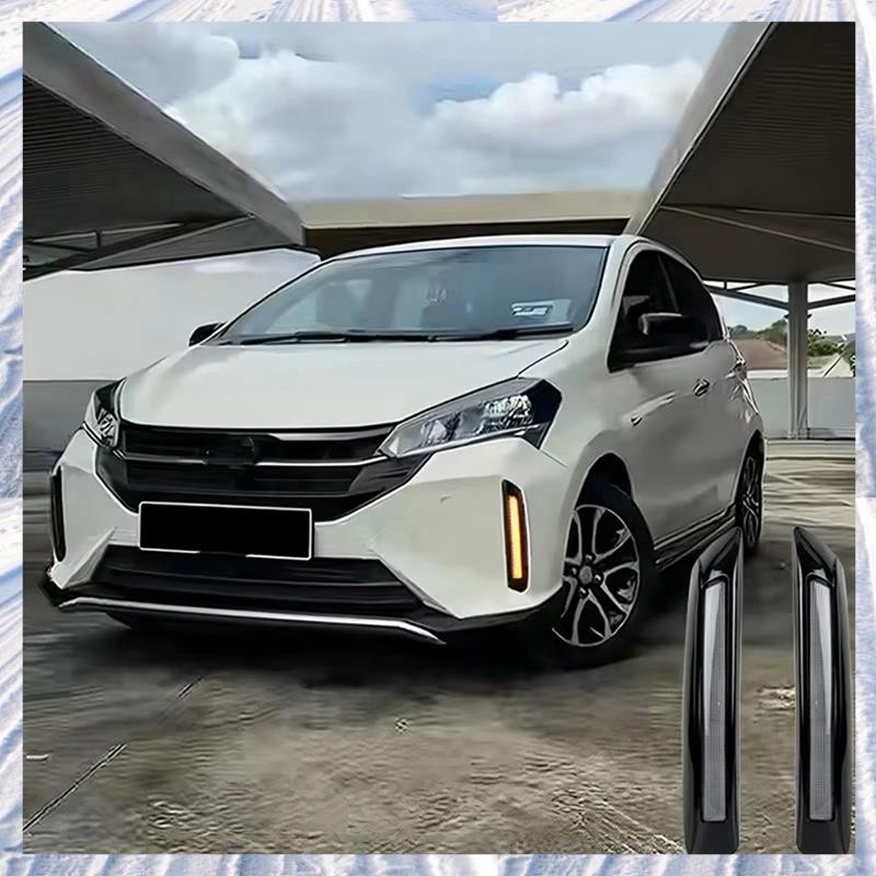 สําหรับ Myvi 2022-2025 DRL LED ไฟวิ่งกลางวันไฟตัดหมอกไฟเลี้ยวอุปกรณ์เสริม