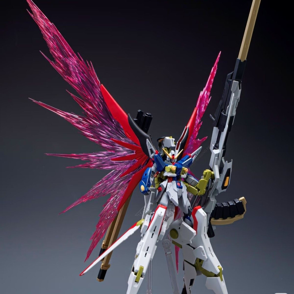 STAR HGCE 258 1/144 Destiny Gundam Type 2 Zeus Phantom SEED Sheet Spray Free Light Wing ชิ้นส่วนเอฟเ